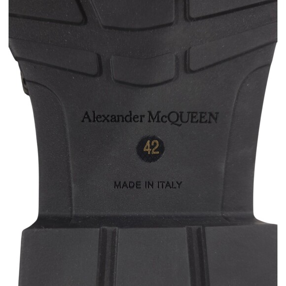 Alexander McQueen Hybrid Brogue Lace Up Boots US 9 EU 42 Mens Black $990 main image 6